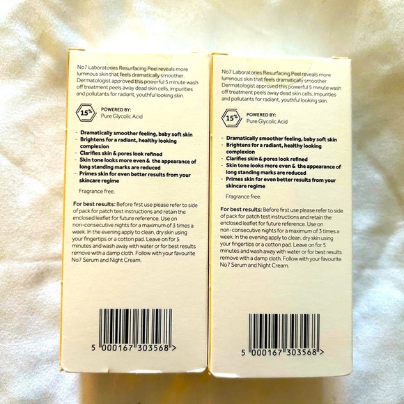 No7 Laboratories Resurfacing Peel 15% Glycolic Acid - Picture 2 of 3